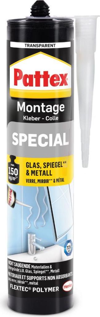 Pattex Montagekleber Special 290 g transparent Produktbild 