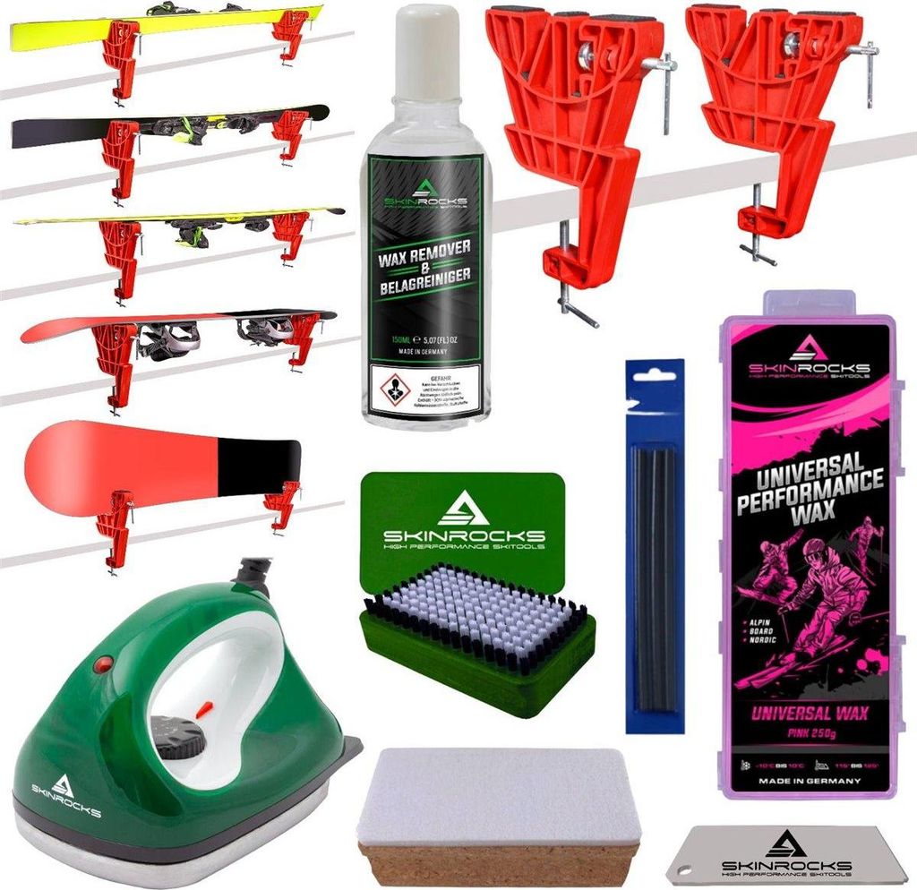 SkinRocks Ski Wax Set 8-dielna sada lyžiarskych voskov Jig Obrázok produktu 