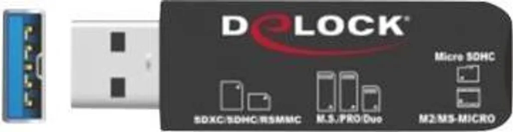 Adaptateur USB SuperSpeed 5 Gbps pour cartes SDHC et MS Micro SD