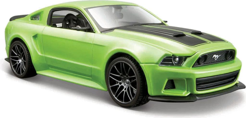 Maisto Ford Mustang Street Racer 2014 1:24 mattgrün Produktbild 