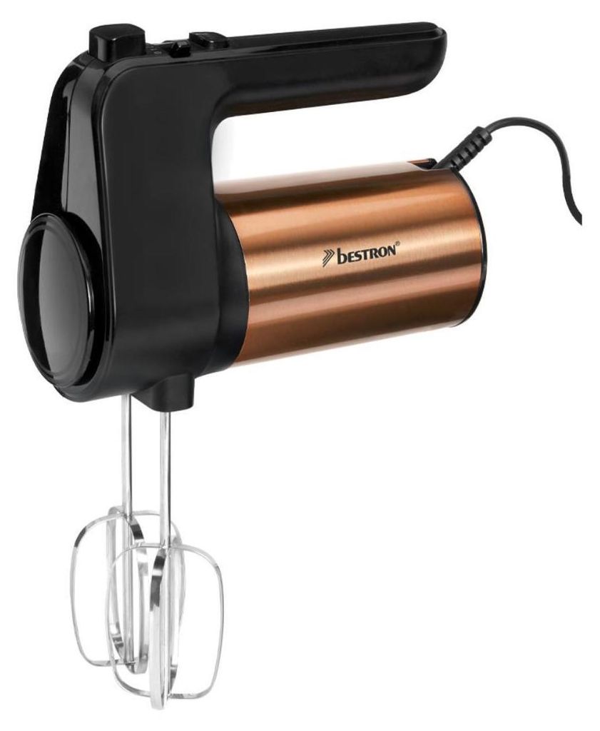 Bestron Power Handmixer, Elektrischer Handrührer mit 2