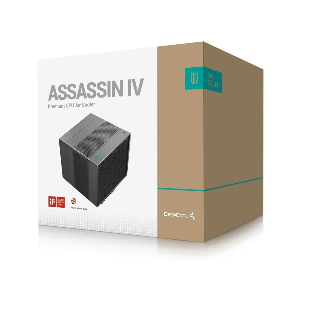 DeepCool ASSASSIN IV Processor Air cooler 14 cm Black 1 pc(s) - 9
