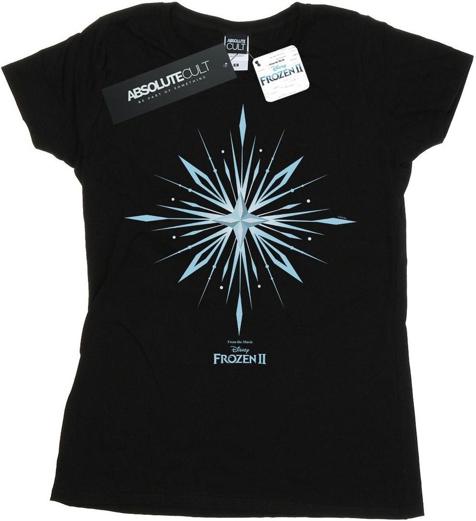 Disney - "Frozen 2" T-Shirt für Damen BI21630 (L) (Schwarz)