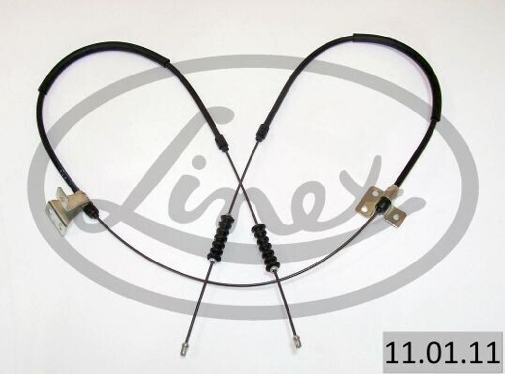 LINEX Seilzug Betriebsbremse 11.01.11 hinten für FIAT 125 Limousine (125_)