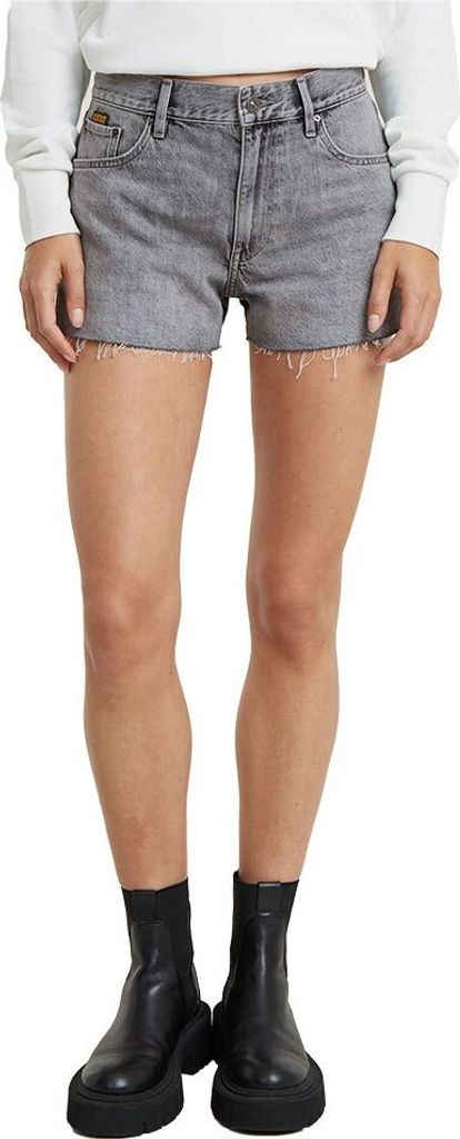 G-star True Edge Kurze Jeans Grau 26 Frau Grau 26
