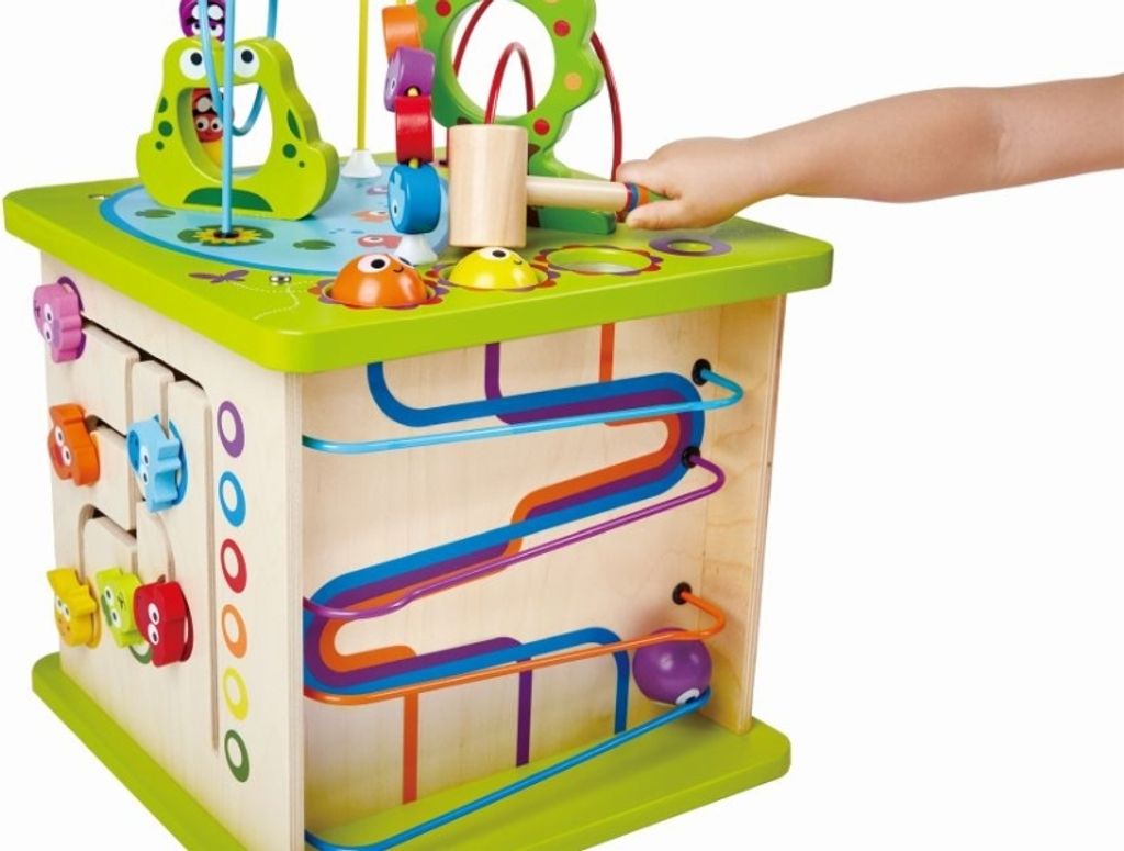 Hape Totally Amazing Motorikwürfel Kleine Tierchen, E1810 Produktbild 28