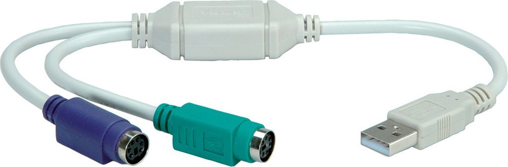 VALUE USB - 2x PS/2 Konverter