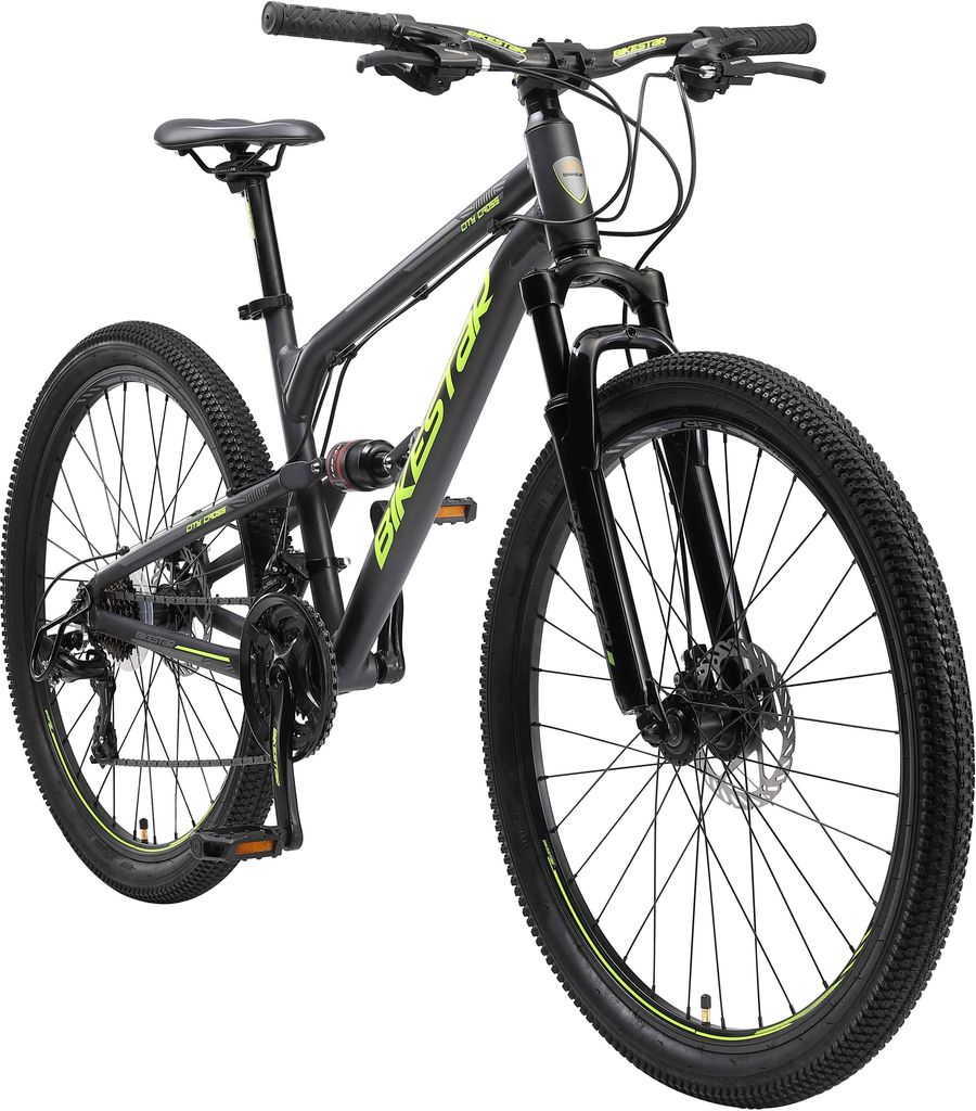 BIKESTAR Vollgefedert Aluminium Mountainbike 26 Zoll, 21 Produktbild 