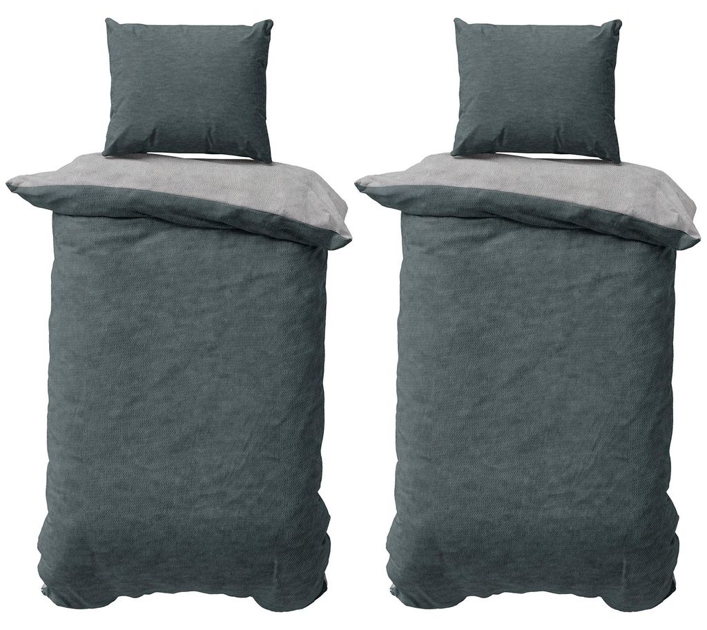 Bettwäsche Set 155x220 cm Jersey Baumwolle Bettbezug Produktbild 