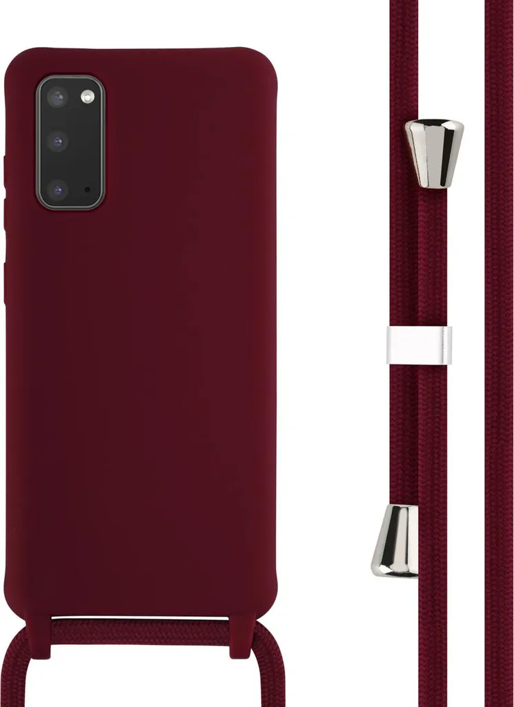 Cover Professionale imoshion Samsung S20 Rosso Scuro con Cinturino