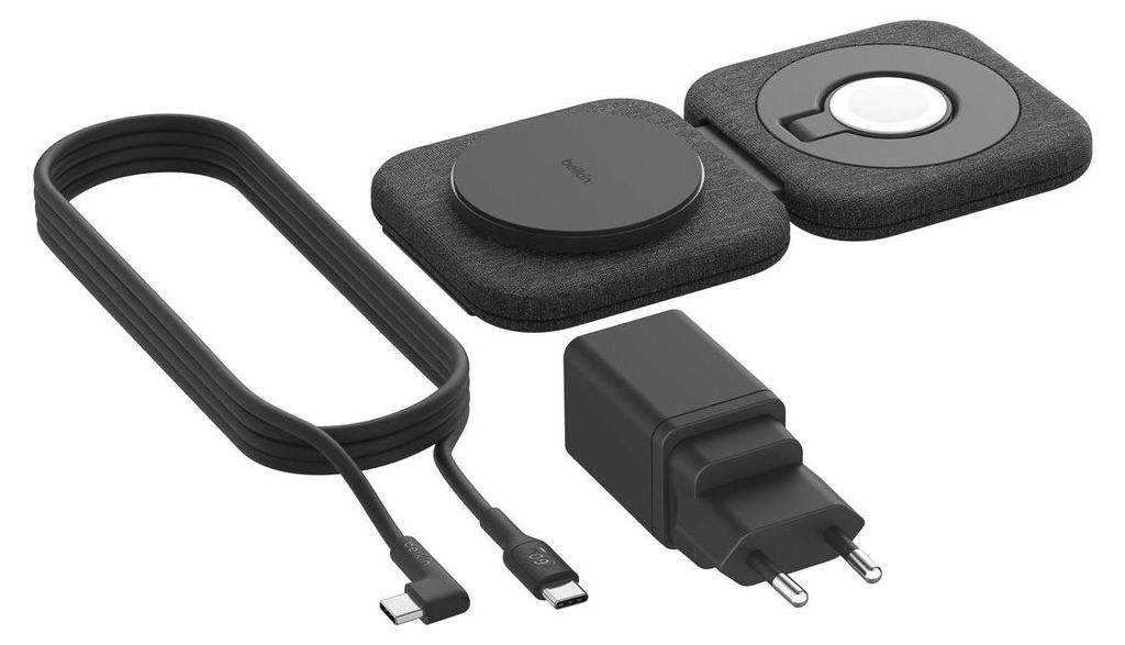 Belkin BoostCharge Pro 2-in-1 - Induktive Ladematte + Produktbild 