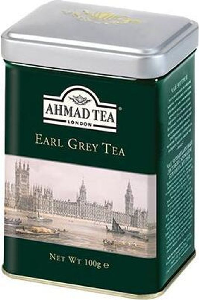 Ahmad Tea - Tè aromatico Earl Grey - Tè perditempo Lattina Immagine del prodotto 