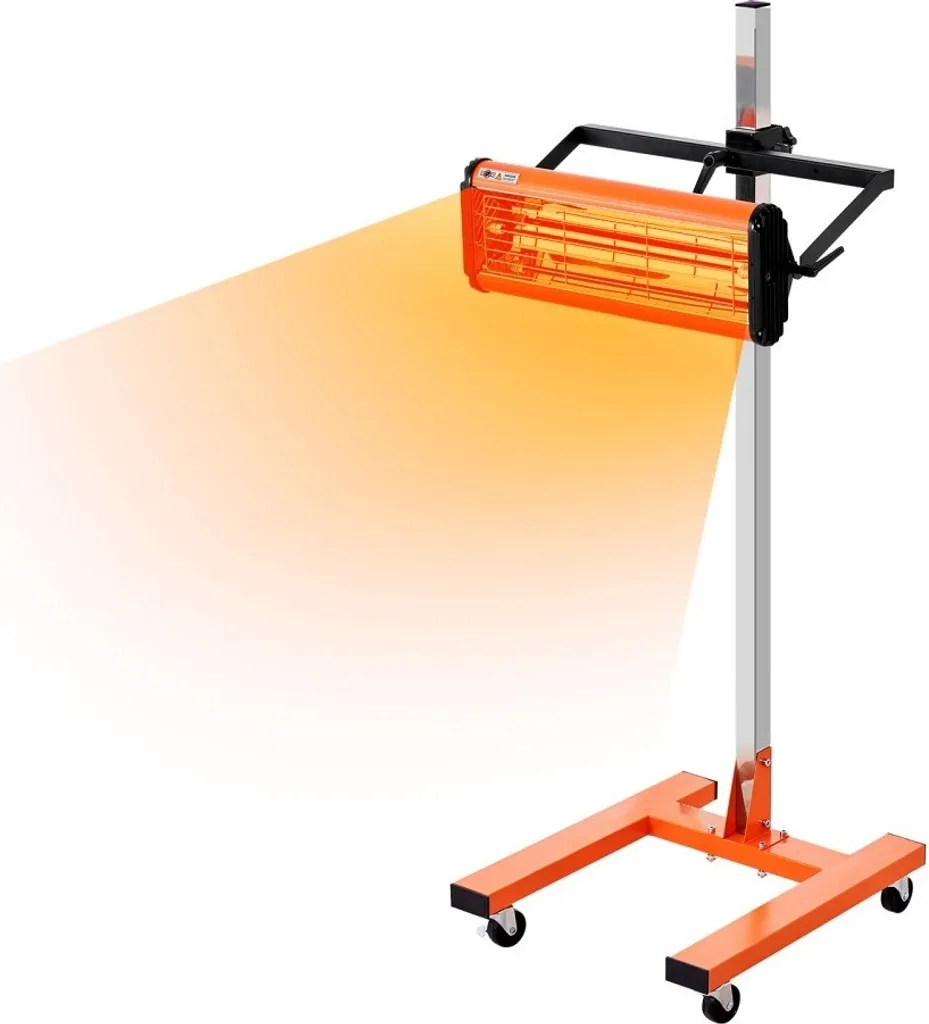 Lampe infrarouge séchage peinture 1500W pour carrosserie automobile IR1