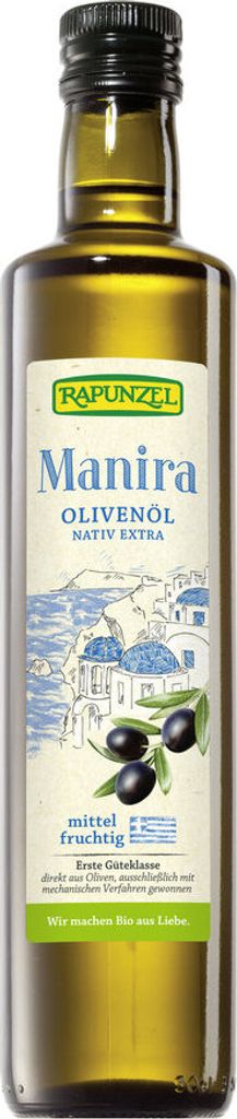 Rapunzel  Olivenöl Manira nativ extra, 0,5 l Produktbild 
