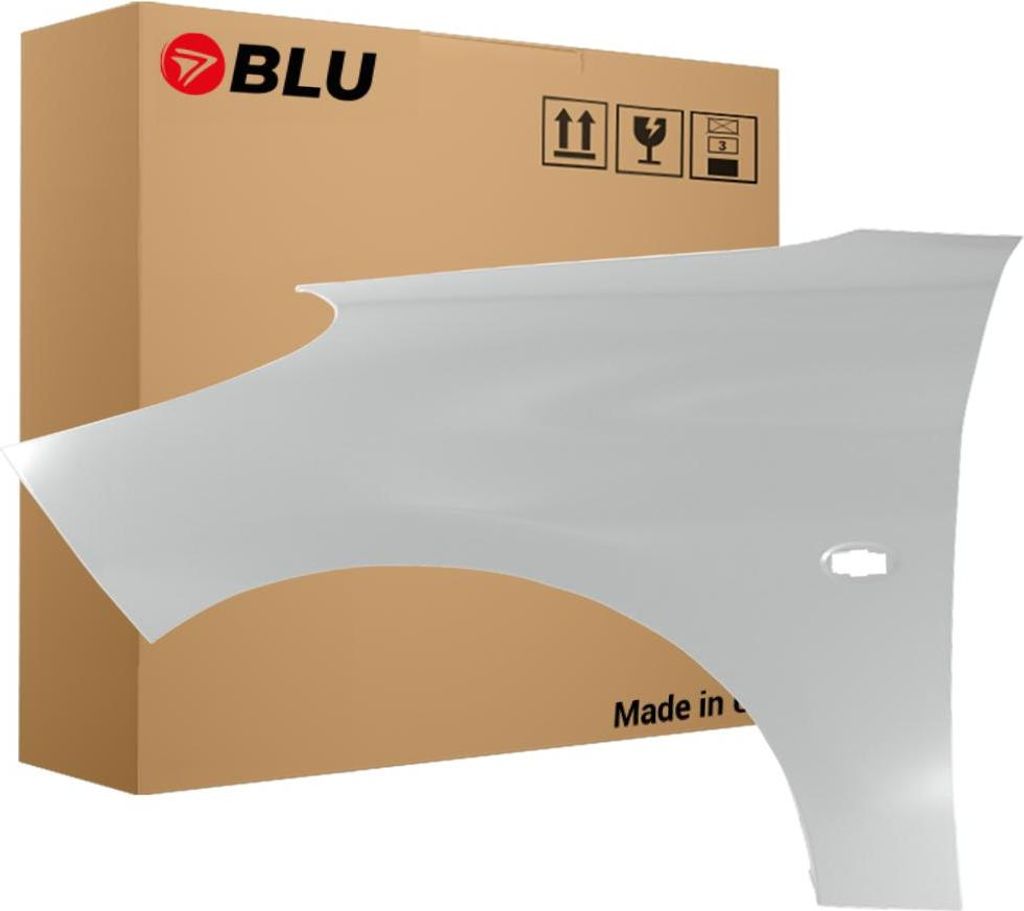 BLU Aile Compatible avec Peugeot 206+ EZR Gauche Grau Grau Image du produit 