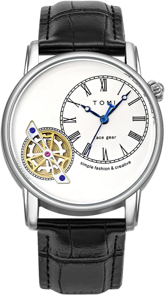 Orologio Meccanico Design a Conca | Eleganza Uomo Unica e Raffinata