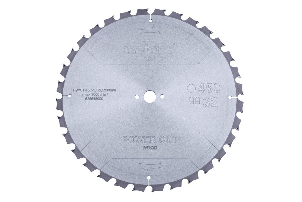 Metabo PowerCutClassic 450x30 32 TZ/TZ 15°, 628648000
