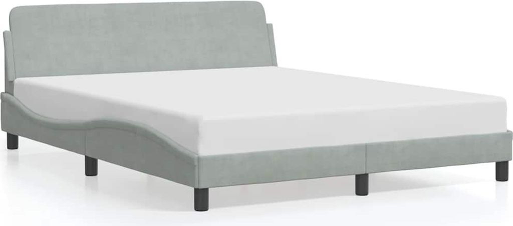 VidaXL 373212, Szary, 165 cm, 2,18 m, 74,5 cm, 1600 x 2000 Zdjęcie produktu 