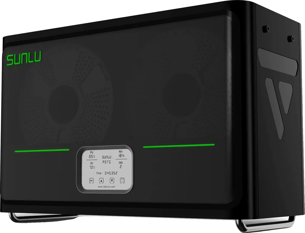 Sécheur de Filament 3D Grande Capacité 4 Bobines Chauffage 50°C 220V