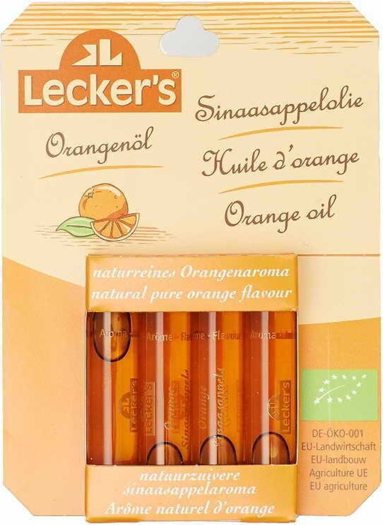 Orangenöl - naturreines Aroma 4x2ml Obrázek produktu 