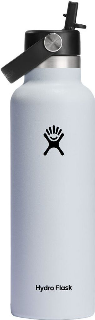 Hydro Flask 21 oz Standard Mouth w. Flex Straw Cap weiß 621 - white