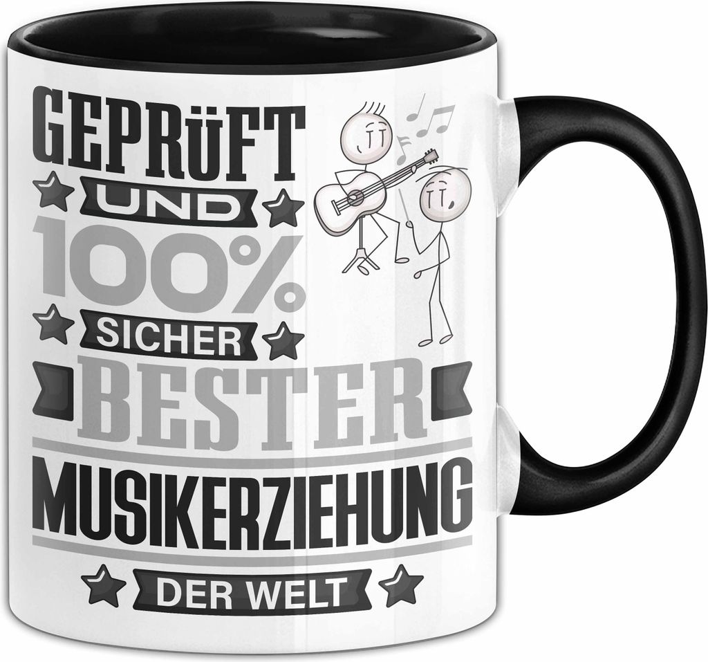 Musikerziehung Geschenk Lustiger Spruch für Musikerziehung Geschenkidee Bester Musikerziehung Der Welt (Schwarz)