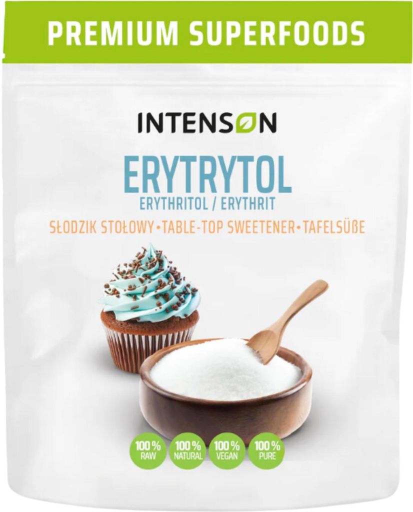 Intenson Erytrytol 100% - Niskokaloryczny Słodzik - 1000g Zdjęcie produktu 