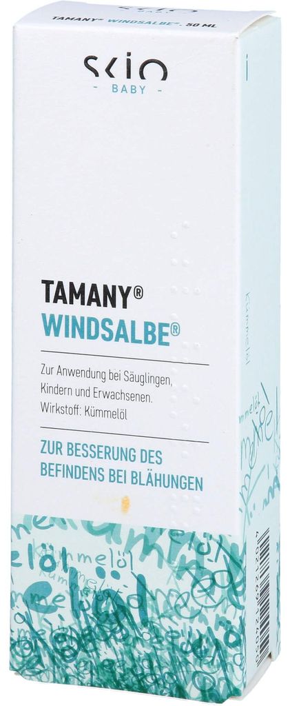 Tamany Windsalbe bei Blähungen, 50 ml Salbe