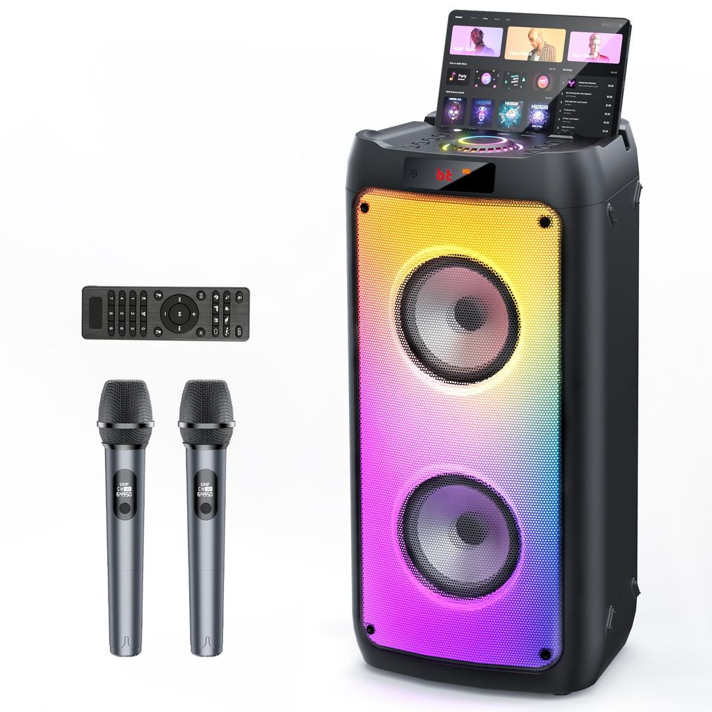 JYX Party Tragbare Karaoke-Maschine Bluetooth-Lautsprecher Produktbild 