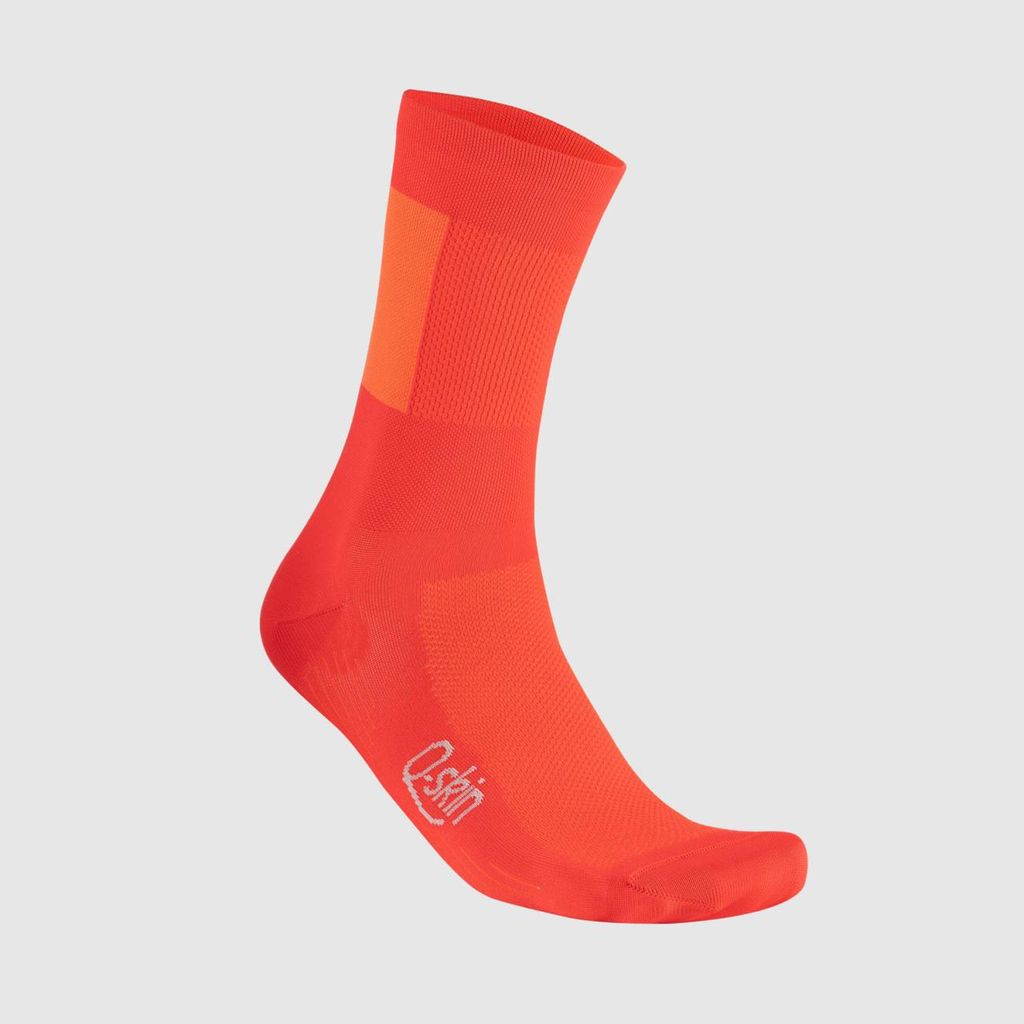 SPORTFUL Klassische Fahrradsocken - SNAP - Rot S