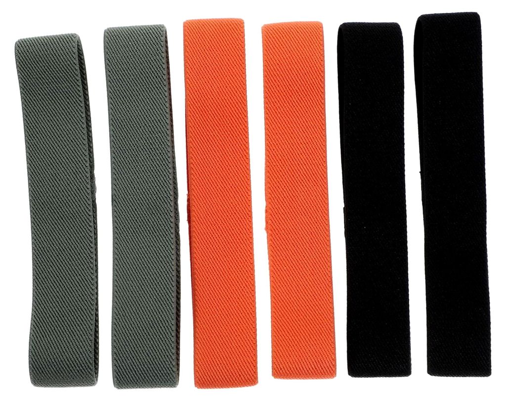 Elastische Nylonbänder für Bento-Boxen, 6 Stück, strapazierfähige Befestigungsbänder für Büro, Zuhause und unterwegs, 25 mm Breite