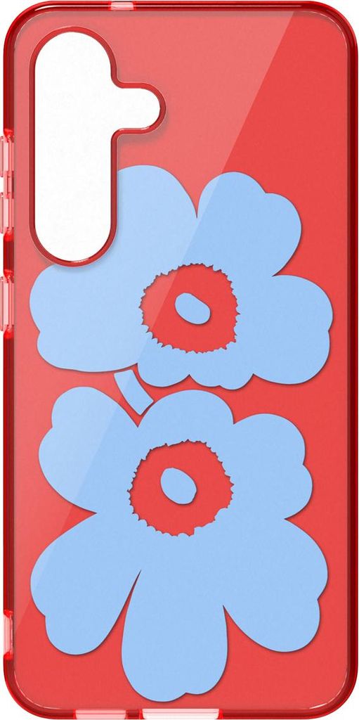 Samsung Hybrid-Tasche für Samsung Galaxy S25 - Uniko Marimekko / Rot