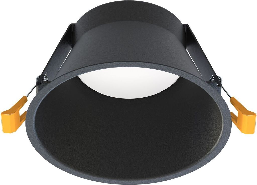 Einbaustrahler Metall GX53 Schwarz rund