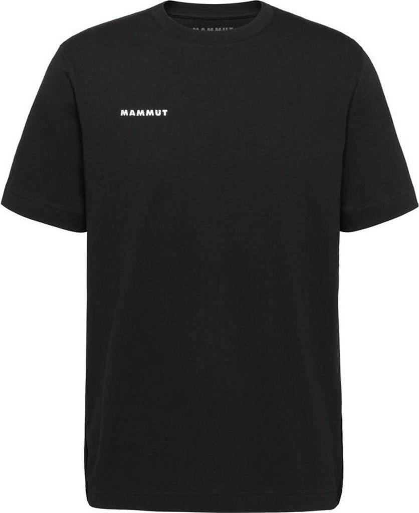 Mammut Base T-Shirt Men Mini Logo - Regular Fit aus 100% Baumwolle, Farbe:black, Größe:3XL