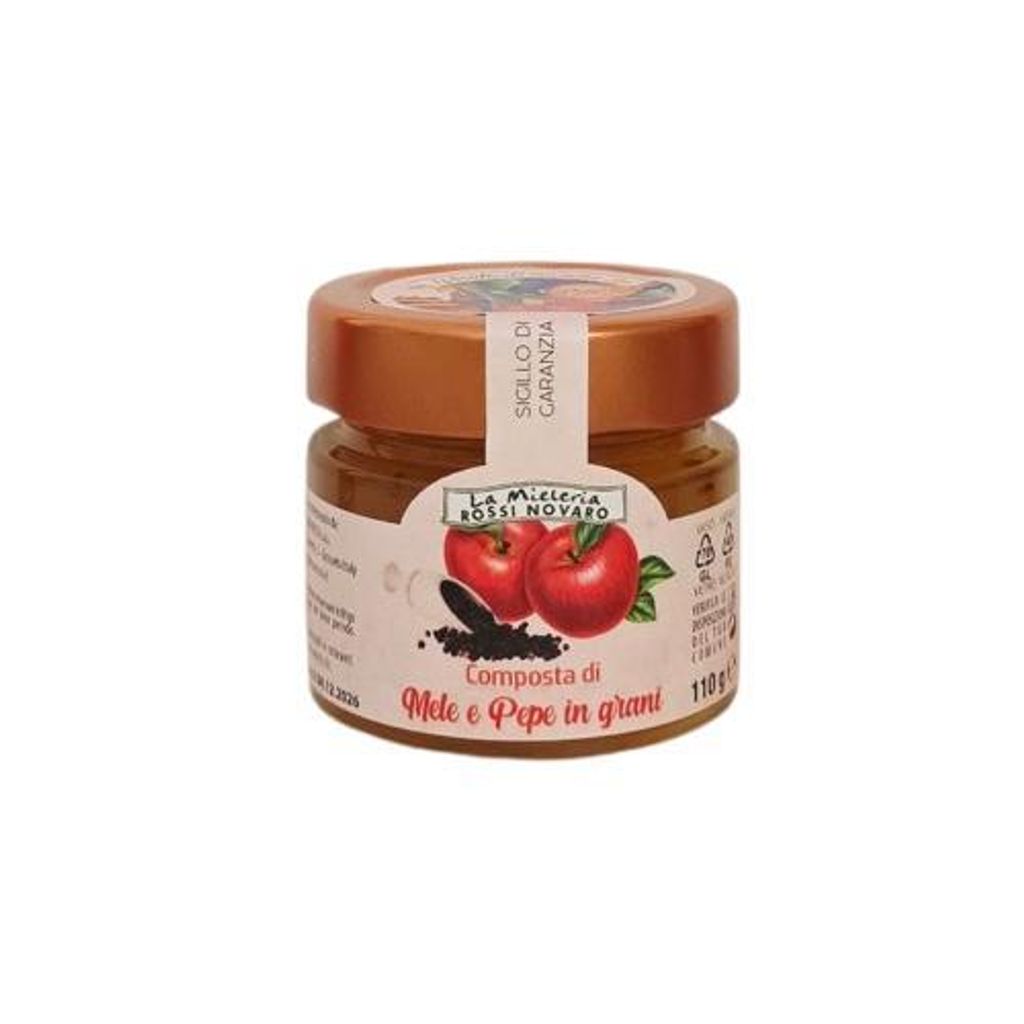 Chutney aus Äpfeln und grünem Pfeffer, 110 g