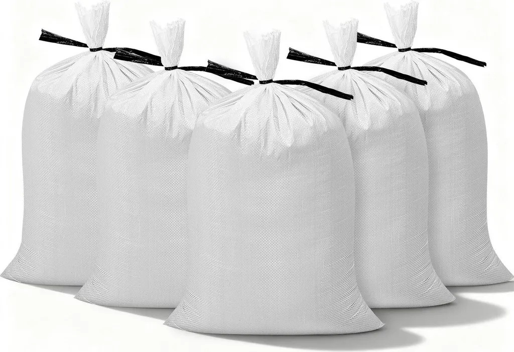 Sacs de sable vides 40x66 cm lot de 300 - Toile tissée ultra résistante