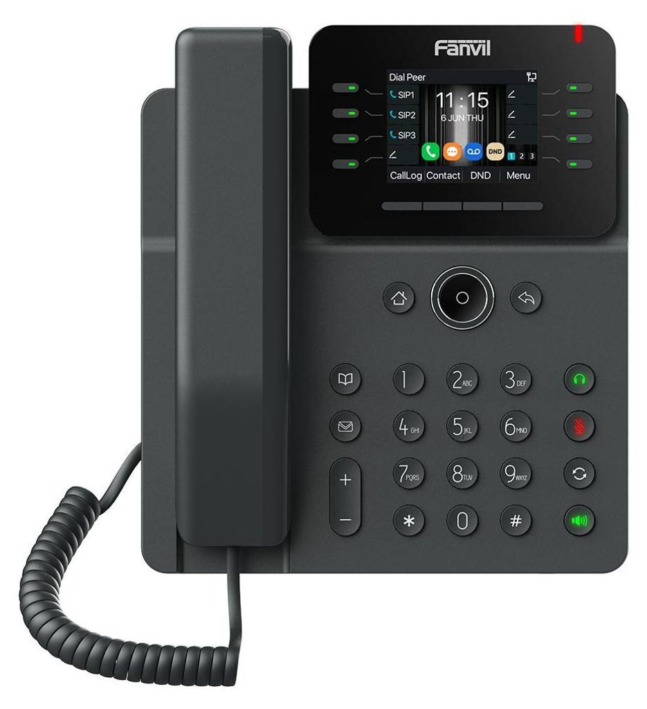 Fanvil IP-Telefon V62G Schwarz – VoIP-Telefon – Produktbild 