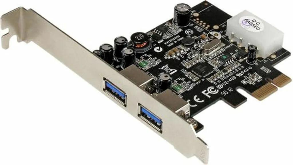 Carte PCIe USB 3.0 StarTech PEXUSB3S25 à taux de transfert 5Gbps