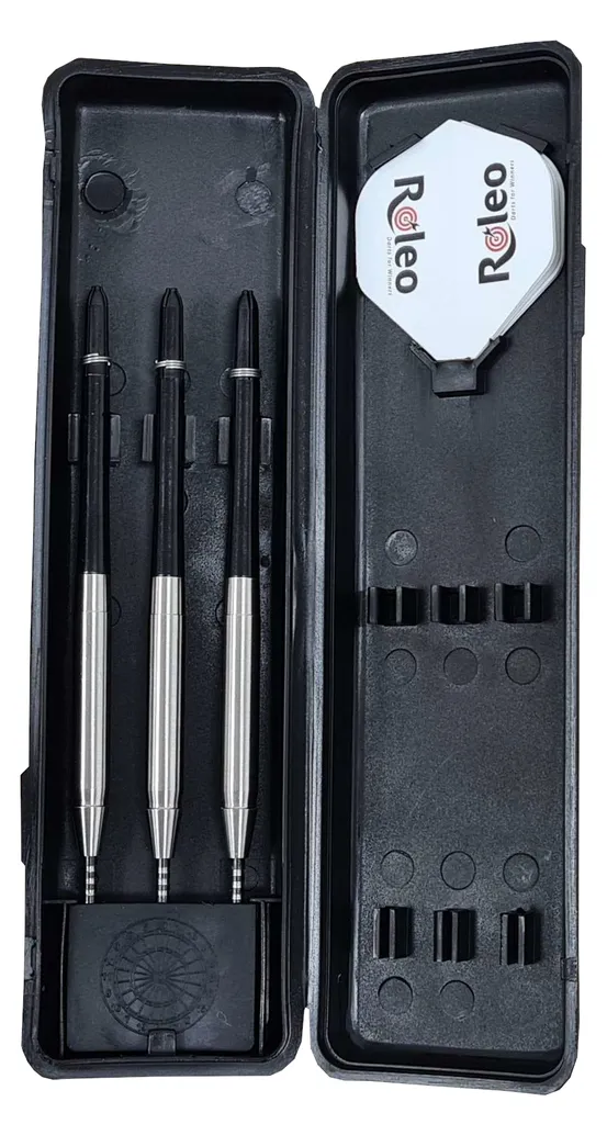Fléchettes de compétition en tungstène 90% pour cible en sisal - 3
