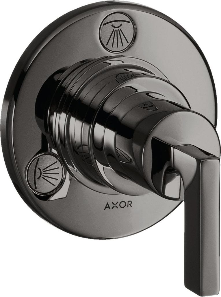 hansgrohe AXOR Citterio Trio / Quattro Absperrventil und Umstellventil Unterputzmodell mit Hebelgriffen, 39920330