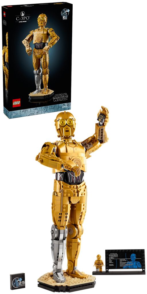 LEGO Star Wars – Figurine C-3PO à construire 75398 Image du produit 