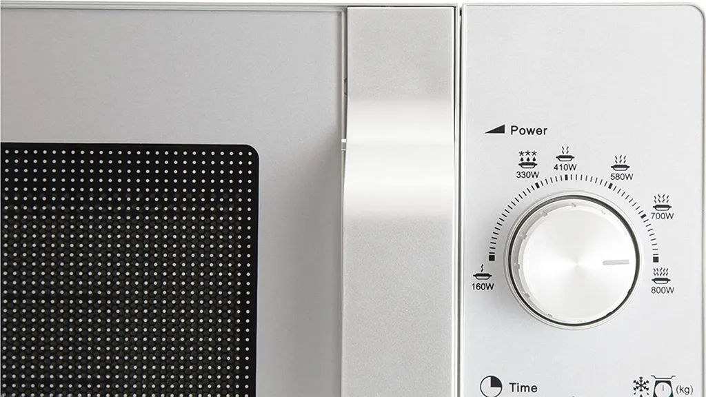 Four à micro-ondes 20L Sharp R204S Silver avec 5 Niveaux de Puissance