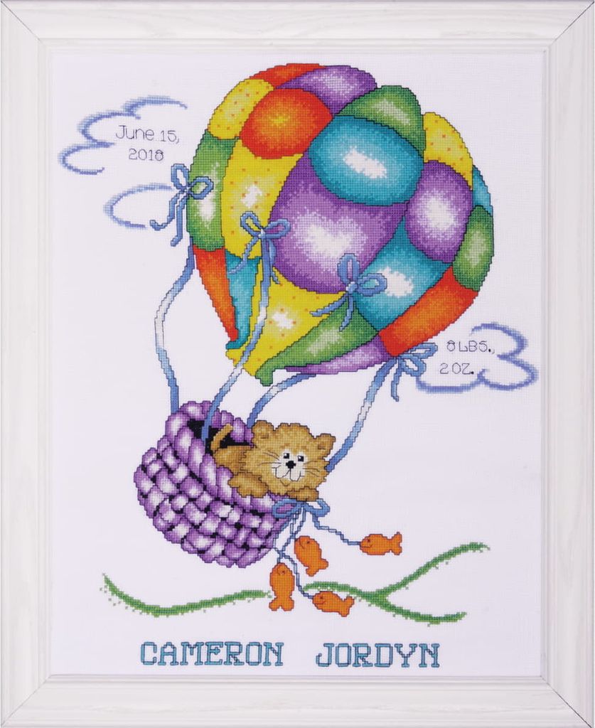 Tobin Home Crafts Kreuzstich Stickpackung "Auf und davon", Produktbild 