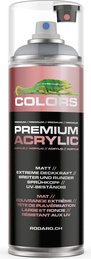 COLORS Premium Acrylic Sprühfarbe 400ml – Hochdeckende Spraydose