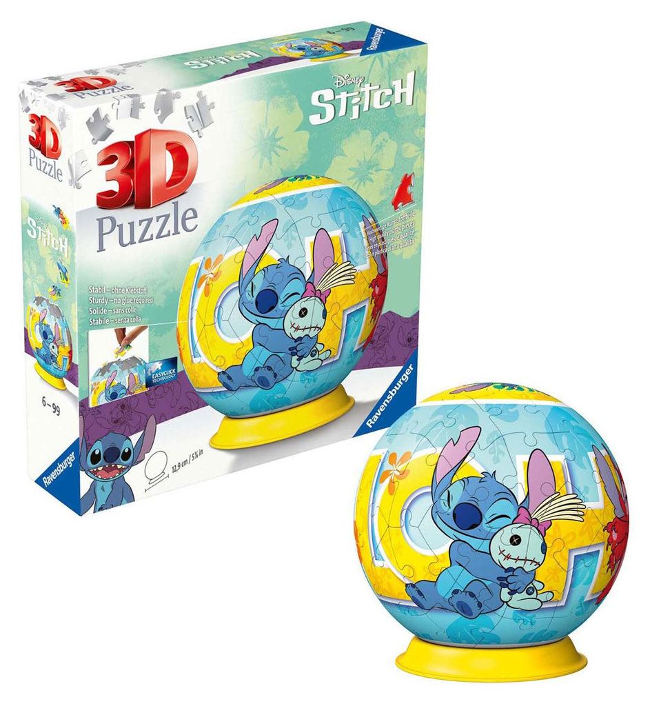 Puzzle-Ball Disney Stitch Ravensburger 11596 Produktbild 