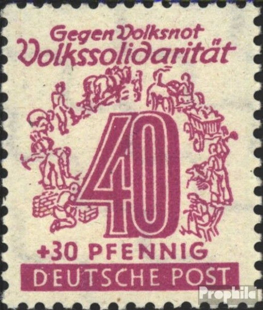 Briefmarken Sowjetische Zone (All.Bes.) 1946 Mi 148a gestempelt Volkssolidarität