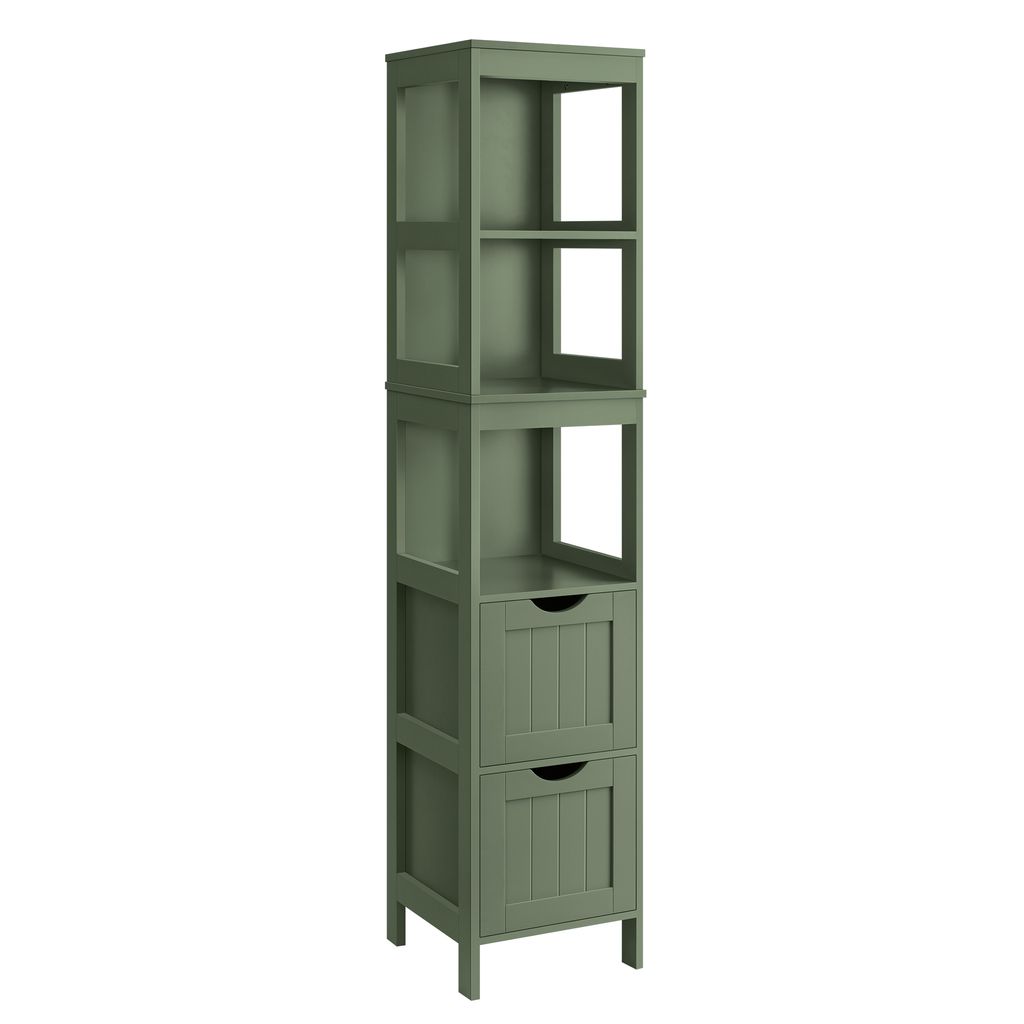 VASAGLE Hochschrank Badezimmer, Badezimmerschrank schmal, 2 Produktbild 