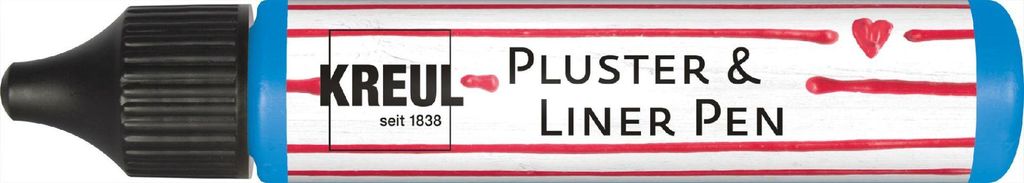 KREUL Pluster & LinerPen Hobby Line "PicTixx" blau 29 ml Produktbild 