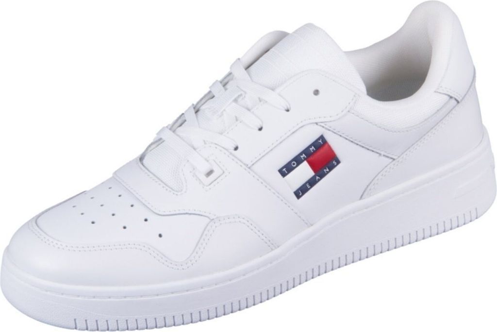 Tommy Hilfiger White Leather Men Sneaker – EU40/US7