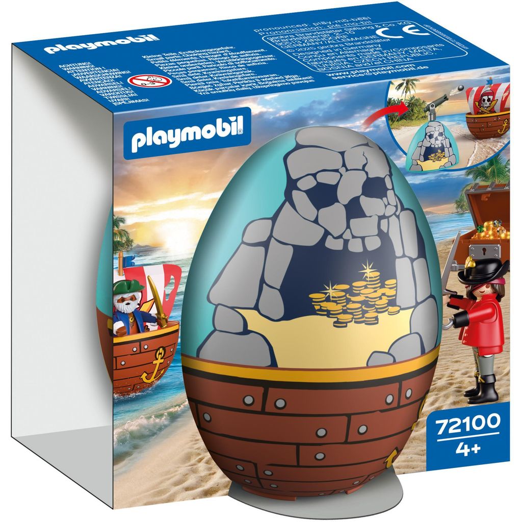 PLAYMOBIL 72100 Spiel-Ei: Piraten Produktbild 